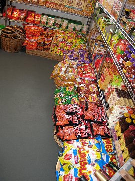 south african confectionary on display
