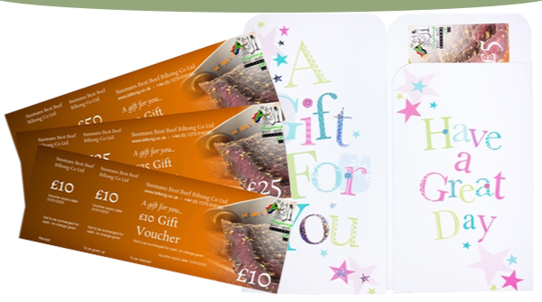 New Gift Vouchers from Susmans