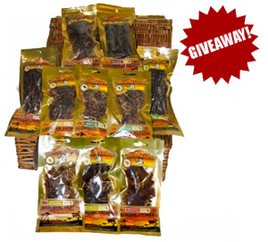 June 17 Giveaway - A Susmans Lekker Biltong Hamper!