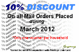 10% discount during August 2011