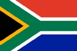SA Flag Sticker Medium 9.0 x 6.0 cm