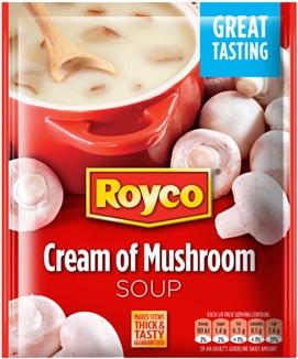 Royco Soup Cream of Mushroom 50g Sachet