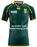 RWC 2011 Test Home South Africa Rugby Shirt S/S