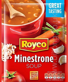 ZRoyco Soup Minestrone 50g Sachet