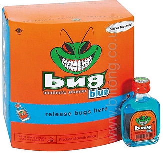 Bug Alcoholic Shooters Blue (24%) 20ml Bottle