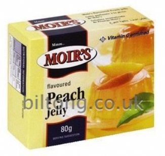 Moirs Peach Jelly 80g