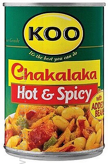 Koo Chakalaka Hot & Spicy 410g tin