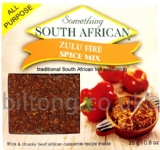 Something South African Rubs Zulu Fire 25g Packet