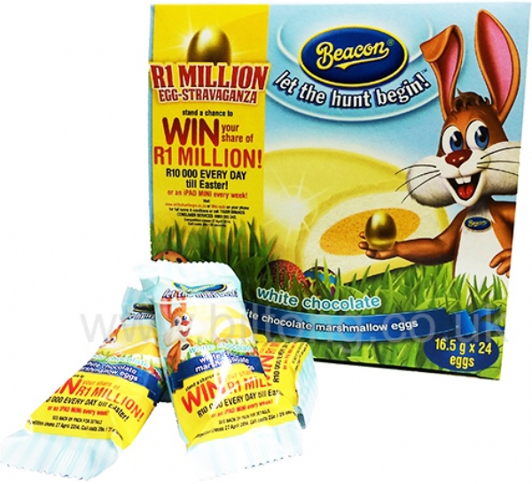 2 for 1 Easter Eggs White Marshmellow Beacon box 24 Susmans Best Beef