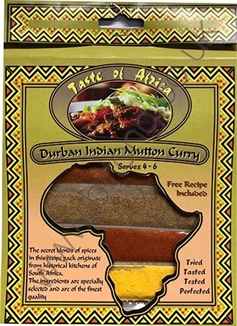 Taste of Africa Durban Indian Mutton Curry Spice 54g