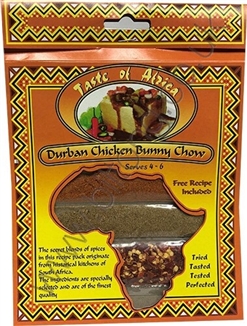 Taste of Africa Durban Chicken Bunny Chow Spice 54g
