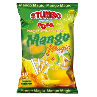Stumbo Bubblegum Mango Pops x 5