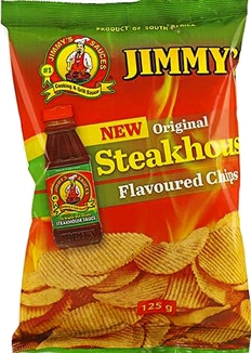 Jimmys Steakhouse Chips 125g