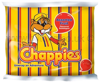Chappies-Fruit Gum pack of 5