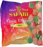 Safari Fruit cubes 250 gm