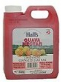 Guava Nectar 1lt Hall Concentrated Fruit Juice