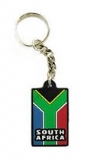 Keyring (PVC) South African Flag