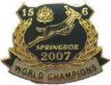 Lapel Badge Rugby World Champions 2007