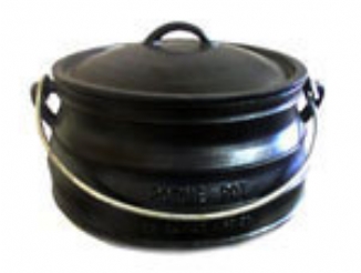 Potjie Pot Flat Size 3 with lid