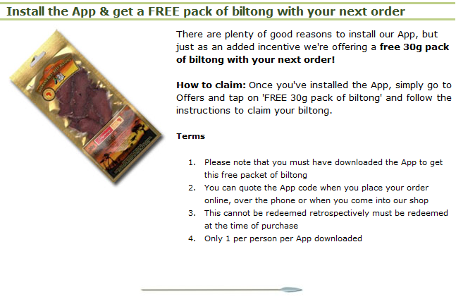 Biltong App