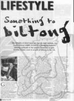 Lifestyle something to biltong article snippet