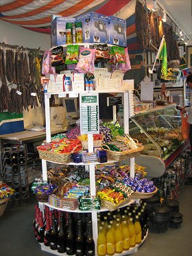 south african groceries on display