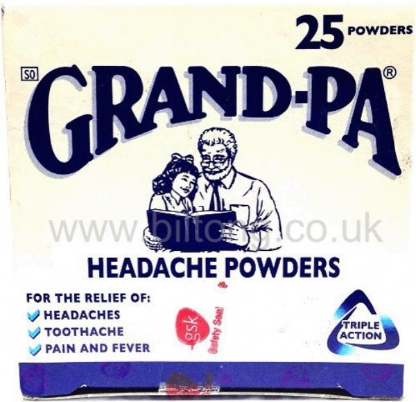 Grandpa Headache Powders 25 Sachets Susmans Best Beef Biltong Company Ltd