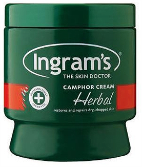 Ingrams Camphor Cream Herbal 150g tub