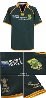 RWC 2011 Pro Home  South Africa  Rugby Shirt S/S