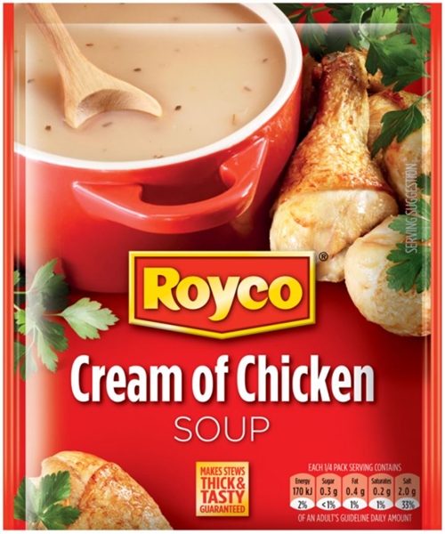 Royco Soup Cream of Chicken Sachet Susmans Best Biltong