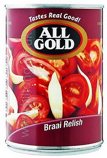 All Gold Braai Relish 410g