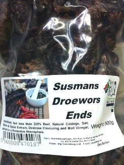 Droewors Ends  bag 500g