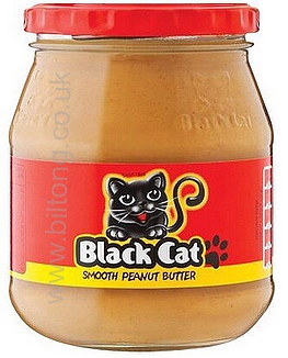 Black Cat Peanut Butter Smooth 410gm