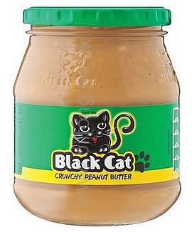 Black Cat Peanut Butter Crunchy 400gm