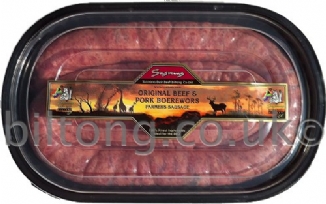 Original Beef and Pork Boerewors per 600g