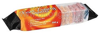 Safari Fruit Dainty Squares strips 250gm