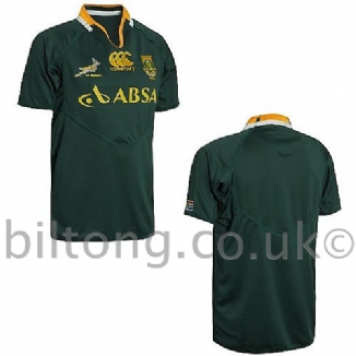 2013 Pro Home South Africa Rugby Shirt S/S
