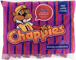 Chappies Grape Big Bag of 100