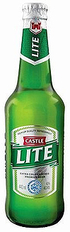 Castle Lager Lite Bottles 340ml x 6