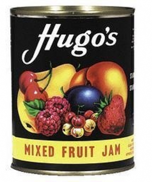 Hugo's Mixed Fruit Jam 450g Tin Susmans Best Beef Biltong Company Ltd