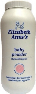 Elizabeth Anne HYPO-ALLERGIC Baby Powder 200gl Bottle