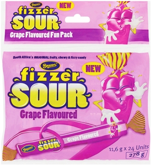 Sour Grape Fizzers Beacon pack of 5
