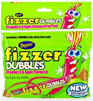 Strawberry and Apple Dubbles Fizzers Beacon pack of 5 | Susmans Best ...