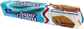 2 for 1 Henro Super Vanilla Creams Biscuits  150g