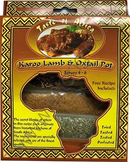 Taste of Africa Karoo Lamb & Oxtail Pot Spice 54g