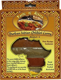 Taste of Africa Durban Indian Chicken Curry Spice 54g