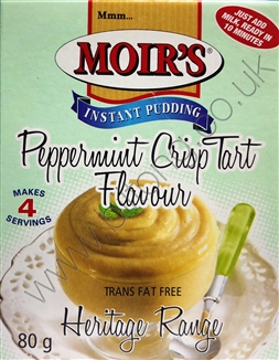 Moirs Peppermint Crisp Tart Flavour Instant Pudding 80g