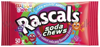 2 for 1 Mister Sweet Rascals Soda Flavours 50g