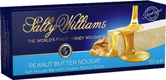 Sally Williams Nougat Peanut Butter Bar 60g