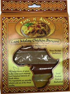 Taste of Africa Cape Malay Chicken Breyani Spice 54g